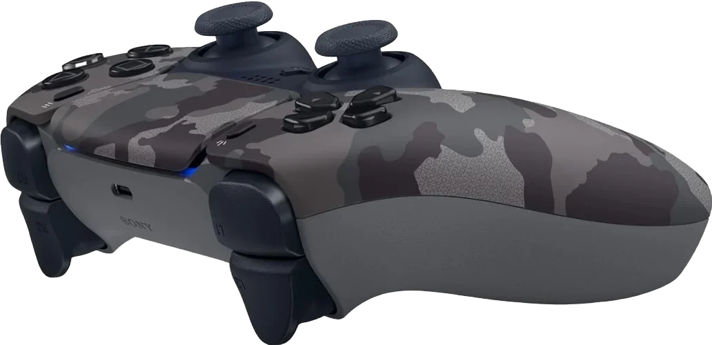 DualSense PS5 Gray Camouflage (серый камуфляж) 4